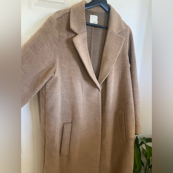 H&M camel trench coat - Picture 2 of 6